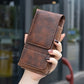 Funda para Móvil con Cinturón y Cierre Magnético – Estuche Resistente para Smartphone con Clip, Pasador de Cinturón y Ranura para Tarjetas