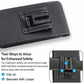 Funda para Móvil con Cinturón y Cierre Magnético – Estuche Resistente para Smartphone con Clip, Pasador de Cinturón y Ranura para Tarjetas