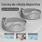 Correa de silicona para la rótula de la rodilla: absorbe los impactos y proporciona soporte transpirable 🦵