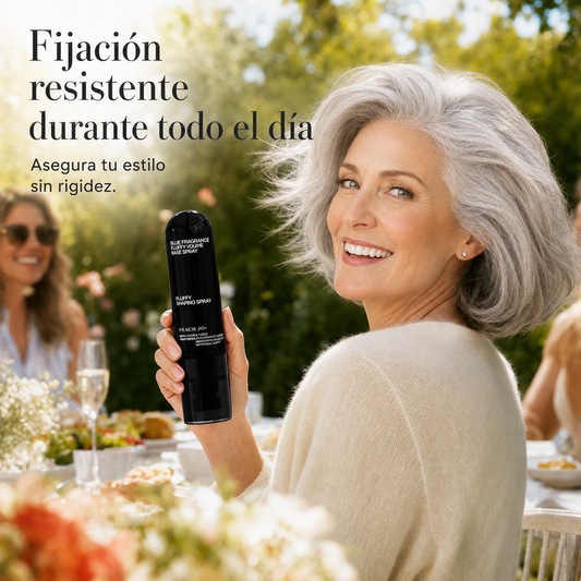 🎉 ¡50% de descuento! 👩 Spray voluminizador y fijador con aroma a durazno: para un cabello ligero, con volumen y una fijación duradera.