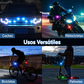 🚨🌈 Luces de advertencia LED inalámbricas de 8 colores con mando a distancia: ¡que te vean desde cualquier lugar! Potente función de parpadeo en 8 colores intensos, visibles hasta a 500 metros.⚡️