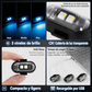 🚨🌈 Luces de advertencia LED inalámbricas de 8 colores con mando a distancia: ¡que te vean desde cualquier lugar! Potente función de parpadeo en 8 colores intensos, visibles hasta a 500 metros.⚡️