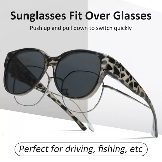 🎉¡OFERTA LIMITADA: 😎 Gafas de Sol con Protección UV400 que se Ajustan sobre Gafas Recetadas