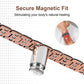Brazalete Magnético de Cobre Magnex™ – Soporte de Tres Filas para la Comodidad Articular