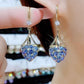 ✨Compra 1 y llévate 1 gratis✨ Nuevos pendientes de corazón con diamantes completos