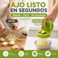 Picador y Prensa de Ajo Mini con Recipiente