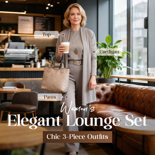 🔥 Conjunto Elegante de 3 Piezas – Cardigan Largo, Top y Pantalón para Estilo y Comodidad Todo el Día 💞✨