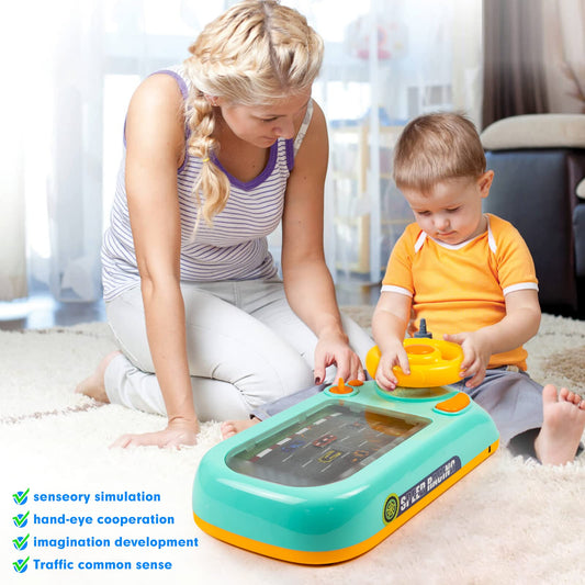 🎅 ¡Preventa Navideña! 🎁 Nuevo Juguete con Volante para Conducir 🚗 ¡Envío gratis! 🎉 ¡Haz que esta Navidad sea aún más especial!