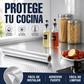 📢Papel tapiz adhesivo para cocina – Protector de salpicaduras impermeable autoadhesivo para cocina