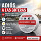 🛡️💧 Cinta Impermeable de Aluminio Reforzado – Sella Grietas, Techos y Tuberías, Resistente a la Intemperie y Temperaturas Extremas ☀️❄️