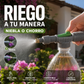 💧🔫 Pulverizador Manual Ajustable – Boquilla Multifunción, Cambia de Niebla Fina a Chorro Directo en un Giro 🌀✨