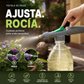 💧🔫 Pulverizador Manual Ajustable – Boquilla Multifunción, Cambia de Niebla Fina a Chorro Directo en un Giro 🌀✨