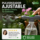 💧🔫 Pulverizador Manual Ajustable – Boquilla Multifunción, Cambia de Niebla Fina a Chorro Directo en un Giro 🌀✨