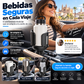 🚗🧩 Portavasos Modular para Coche – Se Expande y Ajusta, Cabe Botellas Grandes, Tazas con Asa y Vasos Térmicos, Instalación sin Herramientas 🥤✨