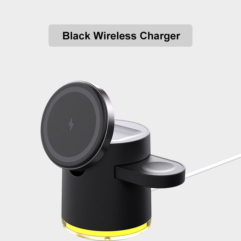 3-in-1 Magnetic Wireless Charger for Apple and Samsung