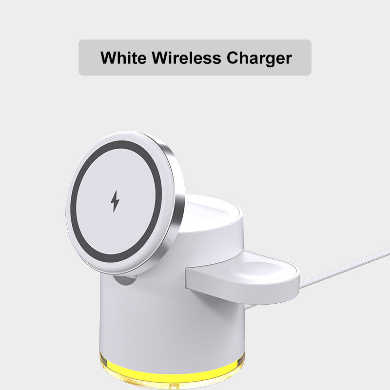 3-in-1 Magnetic Wireless Charger for Apple and Samsung