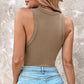 💖¡Último día precio especial $29.99!💖 Camiseta sin mangas elástica acanalada con sujetador integrado