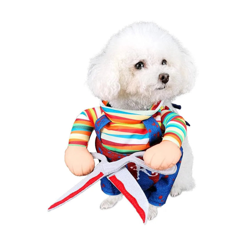 Halloween Cosplay Justerbara Roliga Speciella Kläder för Hund