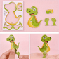 🔥Oferta especial 2026🔥 Rompecabezas de dibujos animados 3D para niños de 25 piezas ✨