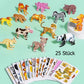🔥Oferta especial 2026🔥 Rompecabezas de dibujos animados 3D para niños de 25 piezas ✨