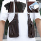 🔥 Bolso táctico antirrobo para hombre - Correas dobles para los hombros, múltiples bolsillos y resistente al agua 🎒🛡️