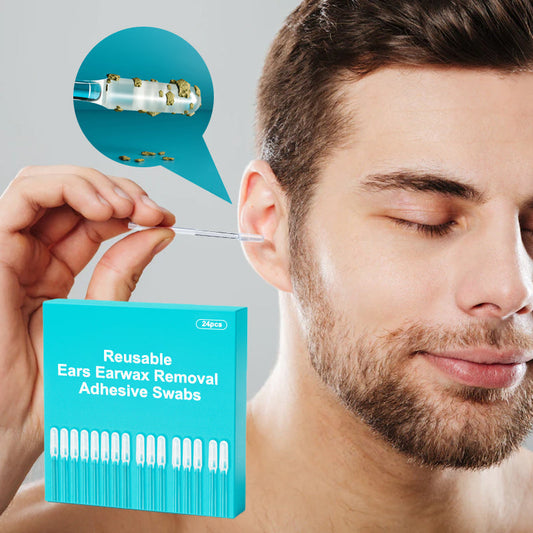 🔥OFERTA 2025🔥 Hisopos adhesivos reutilizables para eliminar la cera de los oídos✅