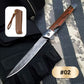 🔥🗡️Cuchillo plegable con mango de madera para trabajo, senderismo y acampada.⛺