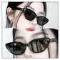 Gafas de sol retro negras