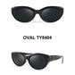 Gafas de sol retro negras