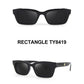 Gafas de sol retro negras