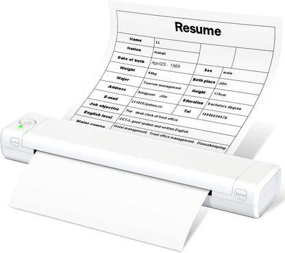 🖨️ Impresora Inalámbrica Portátil – Imprime Fácil y Rápido Desde Cualquier Dispositivo ✨📱