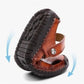 Sandalias de exterior transpirables de piel suave para hombre, talla grande