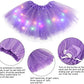 🎁💃 Mini Falda Luminosa para Niñas – Ideal para Regalo de Cumpleaños, Bailes de Ballet y Juegos Nocturnos Mágicos 🩰🌌