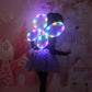 🎁💃 Mini Falda Luminosa para Niñas – Ideal para Regalo de Cumpleaños, Bailes de Ballet y Juegos Nocturnos Mágicos 🩰🌌