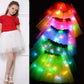 🎁💃 Mini Falda Luminosa para Niñas – Ideal para Regalo de Cumpleaños, Bailes de Ballet y Juegos Nocturnos Mágicos 🩰🌌