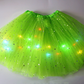 🎁💃 Mini Falda Luminosa para Niñas – Ideal para Regalo de Cumpleaños, Bailes de Ballet y Juegos Nocturnos Mágicos 🩰🌌