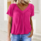 ⏰🔥 ¡50% DE DESCUENTO POR TIEMPO LIMITADO! 🌸 Camiseta Casual de Mujer Dokotoo – Manga Corta, Cuello en V y Ajuste Holgado para un Verano Fresco y Cómodo ☀️💖