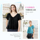 ⏰🔥 ¡50% DE DESCUENTO POR TIEMPO LIMITADO! 🌸 Camiseta Casual de Mujer Dokotoo – Manga Corta, Cuello en V y Ajuste Holgado para un Verano Fresco y Cómodo ☀️💖