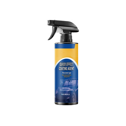 ⏰ ÚLTIMO DÍA 50% OFF 🥳 Spray Revestimiento Rápido para Auto – Brillo Espejo, Hidrofóbico y Toalla de Regalo 💎🚗