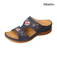 Women's Comfortable Open-Toe Platform Slippers