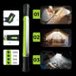 🛠️⚡ Luz de trabajo LED recargable con gancho – ¡50% de descuento! 3 modos, batería doble de 2600 mAh, más de 3 horas de autonomía: resistente y portátil.