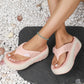 👡 Chanclas de Plataforma Suave con Bloques de Color para Mujer – Estilo Veraniego, Cómodas y Modernas ☀️✨