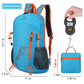🔥Oferta Caliente 50% DESCUENTO🔥 Mochila de Camping Plegable Impermeable Ultraligera – Nylon Resistente al Desgaste de menos de 454 gramos, se guarda en su propio bolsillo, ideal para Senderismo, Viajes y Camping 🎒