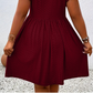 ⏰🔥 ¡50% DE DESCUENTO POR TIEMPO LIMITADO! 👗 Vestido de mujer con escote en V y volantes: favorecedor, tejido suave y perfecto para cualquier ocasión ✨🌸