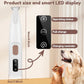 Afeitadora de mascotas recargable e impermeable con luz LED