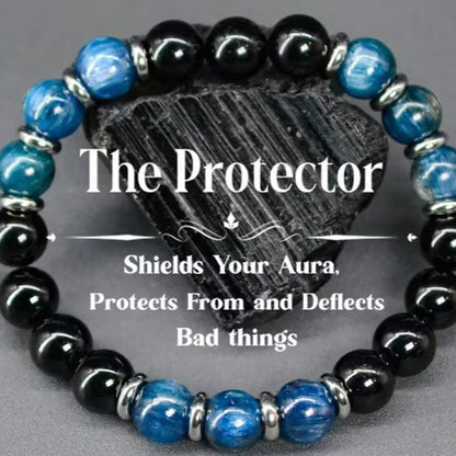 💎✨ Pulsera de Cuentas Piedra Natural – Energía Positiva, Protección Espiritual y Look Bohemio Único 🧘‍♀️🌿