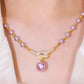Collar Elegante de Perlas Simuladas para Mujer