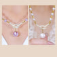 Collar Elegante de Perlas Simuladas para Mujer
