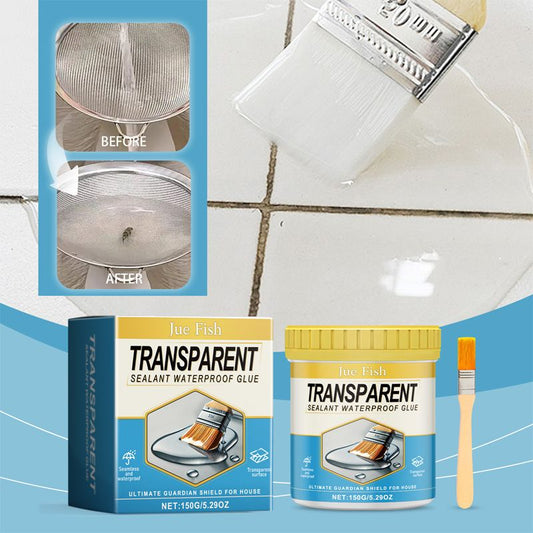 Agente impermeable y antifugas transparente multiusos