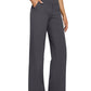 💖ÚLTIMO DÍA DE OFERTAS: 50 % DE DESCUENTO💖Pantalones de yoga informales de cintura alta y pierna ancha para mujer